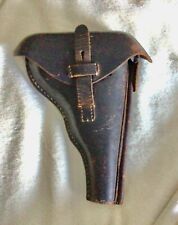 WWI IMPERIAL GERMAN LUGER PISTOL HOLSTER-DATED 1915 picture