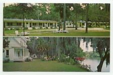 Suwannee Gables Motel Old Town FL Vintage Postcard Florida picture