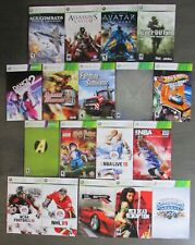 Microsoft XBOX 360 instruction manuals -- you pick --  picture