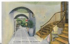 VTG Post Card-Old Stairway, Patio Royal - New Orleans, Louisiana - Unused picture