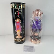 Vintage Lava Coach Lamp Lantern - An Updated Classic 2006 NEW Purple Lava Brand picture