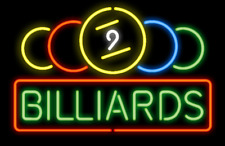 Billiards Nine Balls Neon Light Sign 20