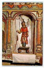 Postcard The Bulto of Archangel San Rafael in El Santuario de Chimayo NM H24 picture