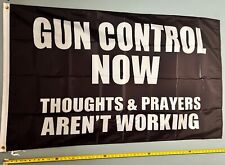Anti Gun FLAG FREE USA SHIP Ban Assault Weapons Gun Control America USA Sign 3x5 picture