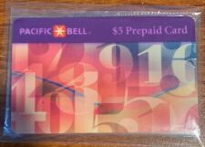 Vintage Pacific Bell $5.00 Prepaid Phone Card Sealed Unused picture