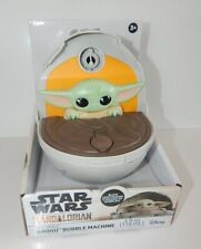 NEW Disney Star Wars Mandalorian The Child Grogu Bubble Machine Nice Gift  picture