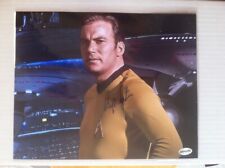 Signed William Shatner 8x10 color photo w/coa= picture