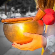 Pure sound*7inches Tibetan Handmade  Therapy Singing Bowl picture
