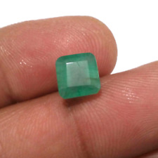 Ultimate Zambian Emerald Faceted Emerald 2.95 Crt Beautiful Green Loose Gemstone picture