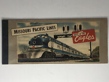 1953 MISSOURI PACIFIC LINES TRAIN TICKET BOOKLET AR. NY. ST. LOUIS  picture