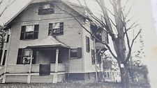 Antique Real Photo Post Card Large House Early 1900's picture