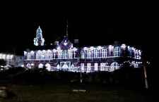 Photo 12x8 Morgan's Hotel, all lit up for Christmas Swansea  c2017 picture