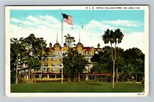 De Land FL-Florida, Hotel College Arms, c1941 Vintage Postcard picture
