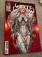 White Widow #1 Jamie Tyndall Red Foil Edition Absolute Comics picture