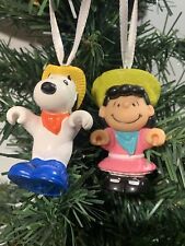 Vtg 1966 Lucy & Snoopy Christmas Ornament picture