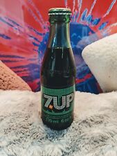 Vintage 7up PAPER LABELLED Full 170 ml Bottle w/ Metal Cap (TORONTO, CANADA)  picture