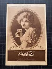 Rare Antique 1919 Coca-Cola Print Ad - Marion Davies picture