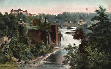 Postcard NY Ausable Chasm Hotel Ausable Chasm & Rainbow Falls Vintage PC G2661 picture