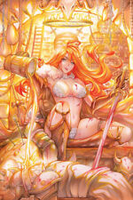 Invincible Red Sonja #4 Exclusive Cover by RACHTA LIN - Virgin Variant picture