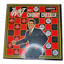 1960 Twist with Chubby Checker LP Vinyl Record VG Parkway Records P7001 VG VTG picture