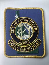 Coeur D’Alene Idaho Police Patch ~ Obsolete picture