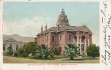 Ukiah CA * Mendocino County Courthouse  1905 picture
