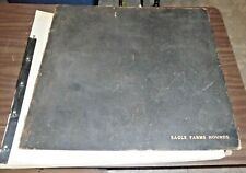 LARGE 1930s Dog Breeding Record Journal Eagle Farms Hounds Chester Springs PA picture