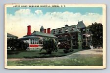 Arnot Ogden Memorial Hospital Elmira New York Postcard c1929 picture