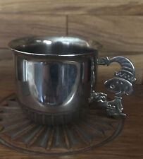 FREE SHIPPING Vintage Silver Plated Child's Snoopy Peanuts 1958-1965 U.F.S. Inc. picture