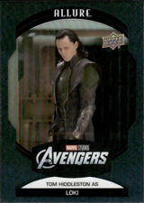 2022 Upper Deck Marvel Allure #15 Tom Hiddleston as Loki Black Rainbow picture