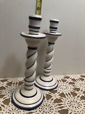 Two Piece Set Of Casafina Candlesticks picture