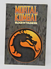 1995 Malibu Comics Graphic Novel MORTAL KOMBAT Blood & Thunder TPB 1st print picture