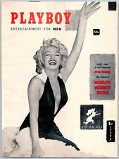 Marilyn Monroe Playboy 1st Issue Reprint Cover Vtg Jan, 1989 Full Page PRINT AD picture
