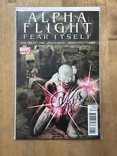 Alpha Flight Fear Itself #1 (2011) - SIGNED by Greg Pak 133 of 150 with COA - NM picture