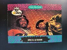 1991 ProSet MusiCards YO MTV Raps Eric B Rakim RC card #27 picture