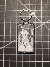 Bondage Ahegao Manga Anime Ecchi Hentai Otaku Waifu Girl Hand-Made Keychain picture