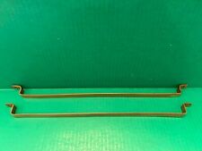 ONE VINTAGE Solid Copper Kitchen Utensil Pot HANGING BAR Wall Mount 18 IN Long picture