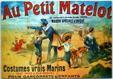 Postcard - Au Petit Matelot Clothing Store Poster - Paris, France picture