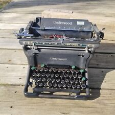 Underwood Manuel Typewriter Underwood Elliot  Fisher Co Working 1940s Vintage picture