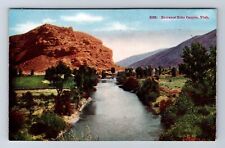UT-Utah, Entrance To Echo Canyon, Antique, Souvenir Vintage Postcard picture