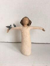 2004 Happiness Willow Tree Figurine Sculpture By Susan Lordi, Demdaco picture