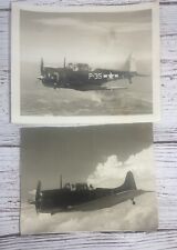 Original WWII Photos Pacific Navy Douglas SBD Dauntless Dive Bombers P-28 & P-35 picture