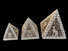 3 Rare archaeological pyramid - tomb of Pharaoh BC, ancient Egyptian culture picture