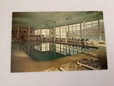 Fallsview Resort Indoor Pool View Ellenville New York Postcard P8 picture