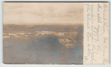 Postcard RPPC 1903 Landscape View Tunnel Hill in Delaware Water Gap, PA picture