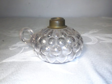Antique Finger Oil Lamp Bubble Design Very Nice picture