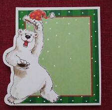 SUZY'S ZOO POLAR BEAR NOTE PAD picture
