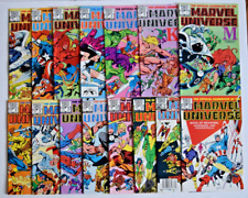 OFFICIAL HANDBOOK OF THE MARVEL UNIVERSE (1983) 15 ISSUE COMPLETE SET #1-15 picture