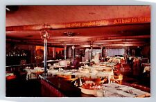 Marshall MI-Michigan, Dining At Win Schuler's Antique, Vintage Postcard picture