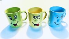 Vintage Allied Design Happy Silly Wink Face Coffee Mug Tea Cup Handle 3D NWT picture